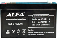 Батарея для ИБП ALFA battery SL6-9 (6V-9Ah) - 