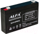 Миниатюра изображения товара Аккумуляторная батарея ALFA battery SL6-9 (6V-9Ah)