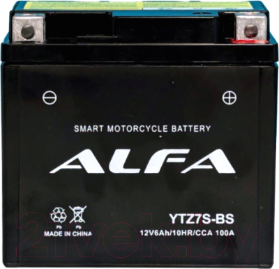 Мотоаккумулятор ALFA battery YTZ7S-BS / EBZ7-3-2