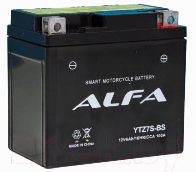 Мотоаккумулятор ALFA battery YTZ7S-BS / EBZ7-3-2
