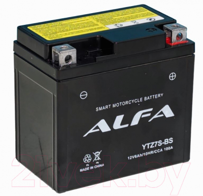 Мотоаккумулятор ALFA battery YTZ7S-BS / EBZ7-3-2
