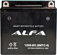 Мотоаккумулятор ALFA battery 12N9-BS / 12N9-4B-1 - 