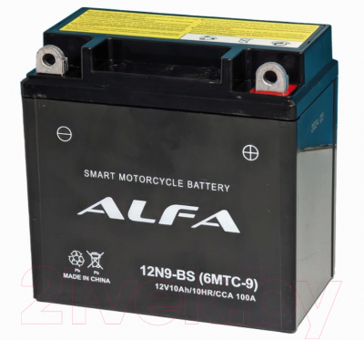 Мотоаккумулятор ALFA battery 12N9-BS / 12N9-4B-1