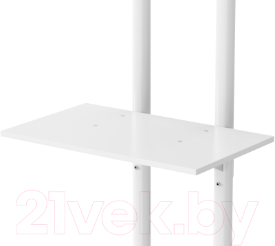 Изображение товара Стойка для ТВ/аппаратуры Cactus CS-ST04 (белый)