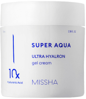 Крем для лица Missha Super Aqua Ultra Hyalron Gel Cream (70мл) - 