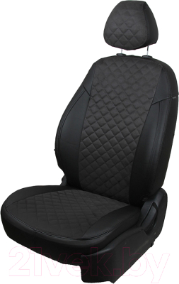 Комплект чехлов для сидений Seintex 96032 (черный)