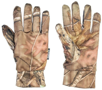 Перчатки для охоты и рыбалки Helios КМФ HS-HY-Z08-M (M, лес) - 