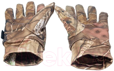Перчатки для охоты и рыбалки Helios КМФ HS-HY-Z08- L (L, лес)