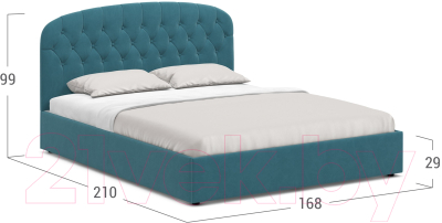 Двуспальная кровать Moon Family 1252 / MF005081