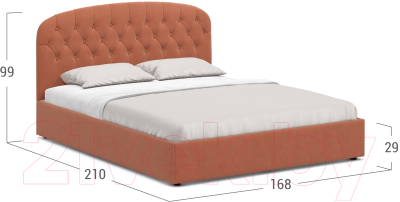 Двуспальная кровать Moon Family 1252 / MF005102