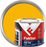 Эмаль Ярославские краски Faktor ПФ-115 (1.9кг, желтый) - 