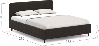 Двуспальная кровать Moon Family 1253 / MF005163