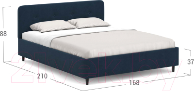 Купить Двуспальная кровать Moon Family 1253 / К005004 в Бобруйске