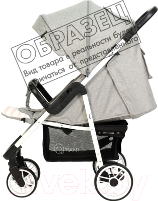 Детская прогулочная коляска Rant Vega Trends / RA057 (Jet Carbon)