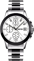 Часы наручные мужские Skmei 9126 (белый) - 