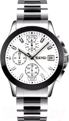 Часы наручные мужские Skmei 9126 (белый)