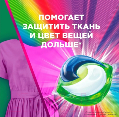 Капсулы для стирки Ariel Color (Автомат, 10х19.5г)