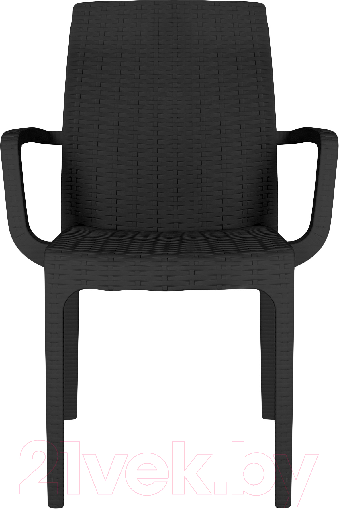 Стул пластиковый Ellastik Plast Rattan Ola Dom