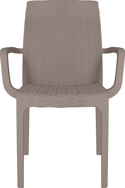 Стул пластиковый Ellastik Plast Rattan Ola Dom