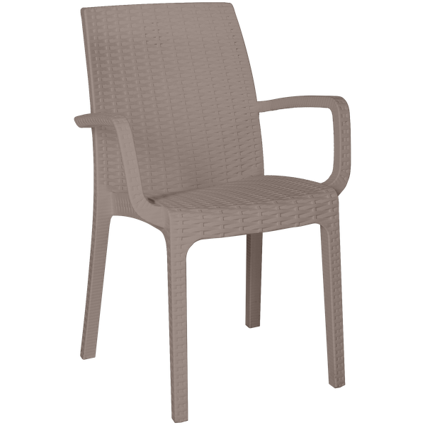 Купить Стул пластиковый Ellastik Plast Rattan Ola Dom  