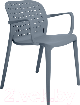 Стул пластиковый Ellastik Plast Rattan Ola Dom