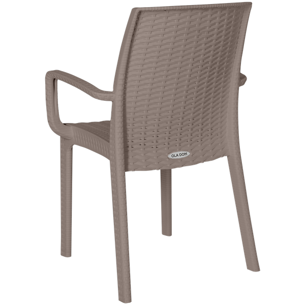 Купить Стул пластиковый Ellastik Plast Rattan Ola Dom  