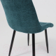 Миниатюра изображения товара Стул AksHome Caris (бирюзовый микровелюр CD2302-21/черный)