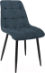Миниатюра изображения товара Стул AksHome Caris (синий микровелюр CD2302-16/черный)