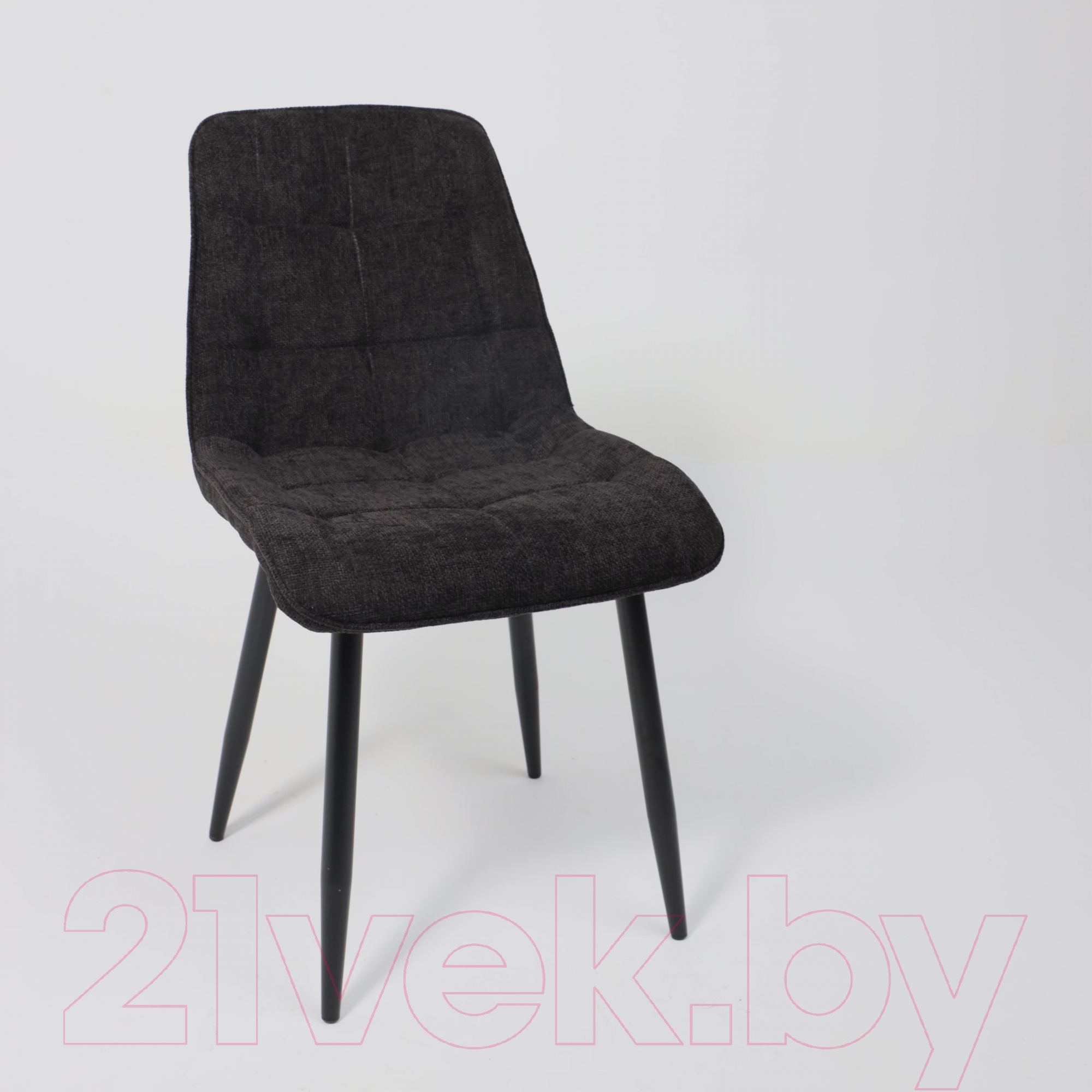 Стул AksHome Caris (черный микровелюр CD2302-29/черный) — фото 2