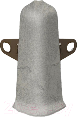 Уголок для плинтуса Ideal Деконика 547 Лофт светло-серый (7см, 2шт, наружный, флоупак)