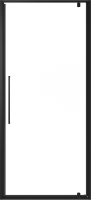Душевая дверь Niagara NG-85-10AB 100x195 (черный матовый/прозрачное стекло) - 