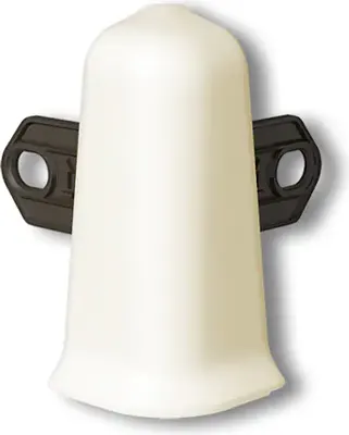 

Уголок для плинтуса, Деконика 033 Кремово-белый