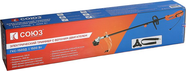 Триммер электрический СОЮЗ ГКС-1500Д