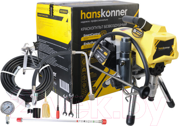 Краскопульт безвоздушный Hanskonner HSG9665V