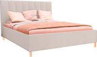 Двуспальная кровать Боринское Мебель Венеция 160x200 ПМ Civilia (бежевый) - 