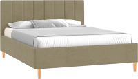Двуспальная кровать Боринское Мебель Сицилия 160x200 ПМ Civilia (коричневый) - 