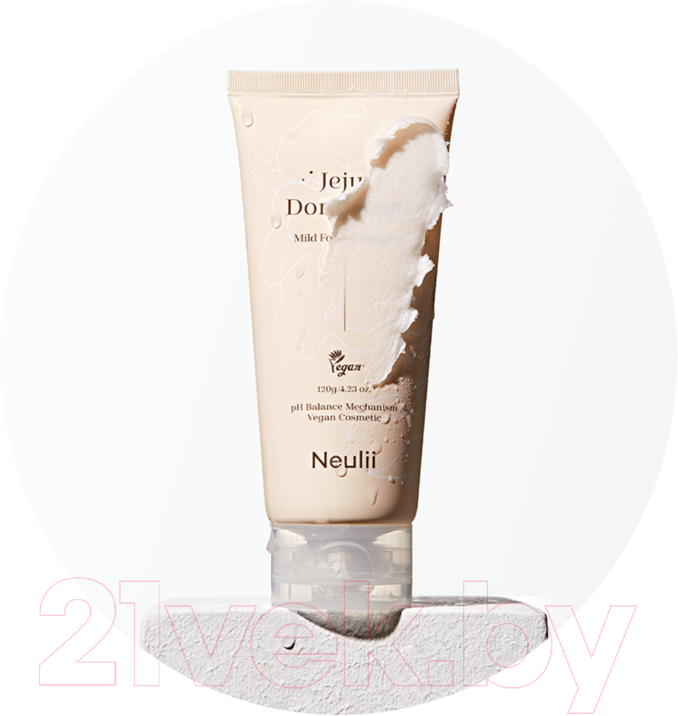 Пенка для умывания Neulii Jeju Dongbeak Mild Foam Cleanser С экстрактом камелии