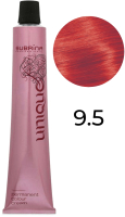 Крем-краска для волос Subrina Professional Colour Unique 9/5 (100мл, очень светлый блондин интенсивный красный) - 