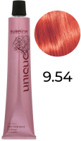 Крем-краска для волос Subrina Professional Colour Unique 9/54 (100мл, очень светлый блондин красно-золотистый) - 