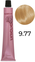 Крем-краска для волос Subrina Professional Colour Unique 9/77 (100мл, очень светлый блондин интесивно-коричневый) - 