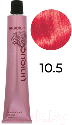 Крем-краска для волос Subrina Professional Colour Unique 10/5 (100мл, красно-фиолетовый)