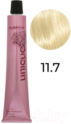 Крем-краска для волос Subrina Professional Colour Unique 11/7 (100мл, специальный блондин коричневый)