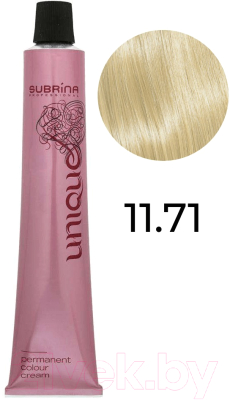 Крем-краска для волос Subrina Professional Colour Unique 11/71 (100мл, специальный блондин коричнево-пепельный)