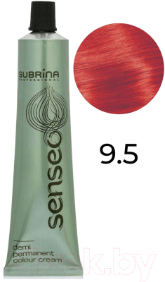 Крем-краска для волос Subrina Professional Colour Senseo 9/5 (60мл, очень светлый блондин интенсивно-красный)