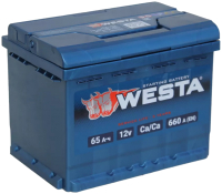 Автомобильный аккумулятор Westa 6СТ-65 VLR Euro П240015 (65 А/ч) - 