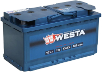 Автомобильный аккумулятор Westa 6СТ-92 VLR Euro П240023 (92 А/ч) - 