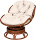 Кресло садовое Мир Ротанга Papasan Mini 23/03В (коньяк/какао) - 