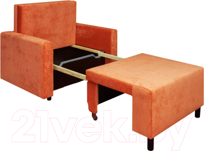 Кресло-кровать Домовой Визит-3 1 (80)-Ш (Cordroy 101)