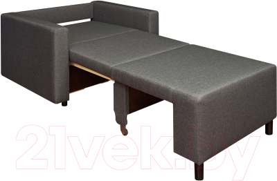 Кресло-кровать Домовой Визит-3 1 (80)-Ш (Lux 06)