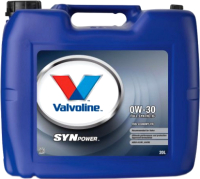 Моторное масло Valvoline SynPower FE 0W30 / 872559 (20л) - 